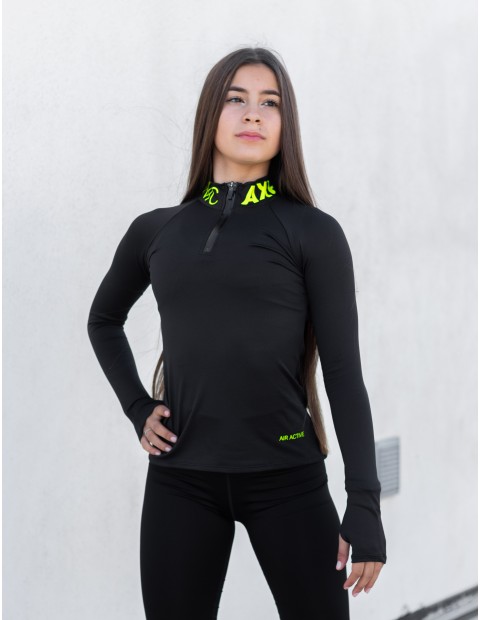 OUTLET CAMISETA  ULTRA TÉRMICA AIR ACTIVE NEGRA LIMA