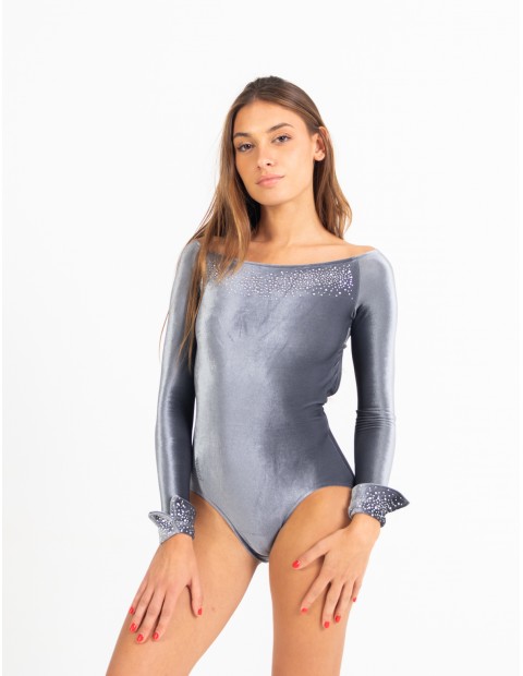 BODY VELVET GREY