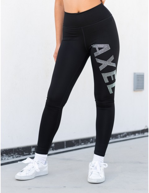 LEGGING AXELDIAMONDS SLY-DRY NEGRO E CRYSTAL